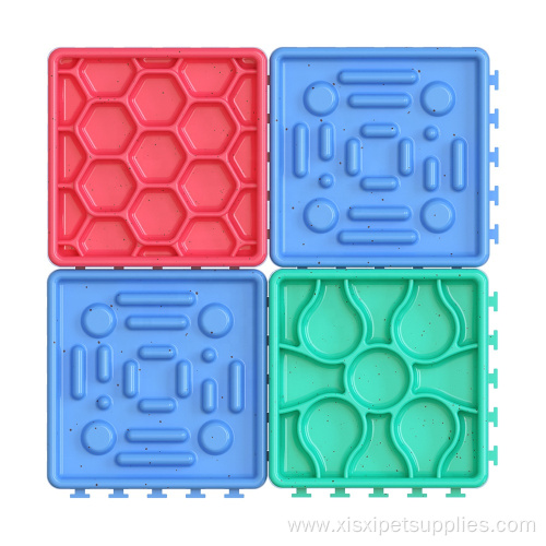 Feeder Bowl Dog Lick Mat Dog Food Plates